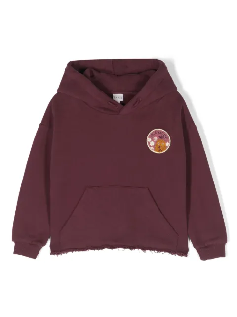 Knot Jacinta logo-appliqué hoodie