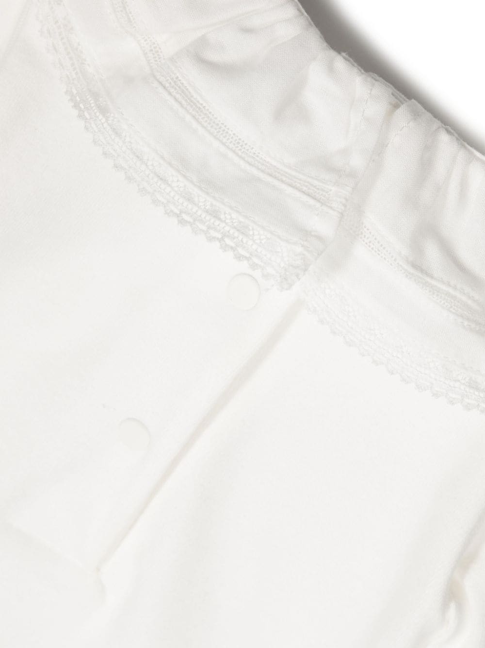 Shop Knot Macy Long-sleeve Bodysuit In White
