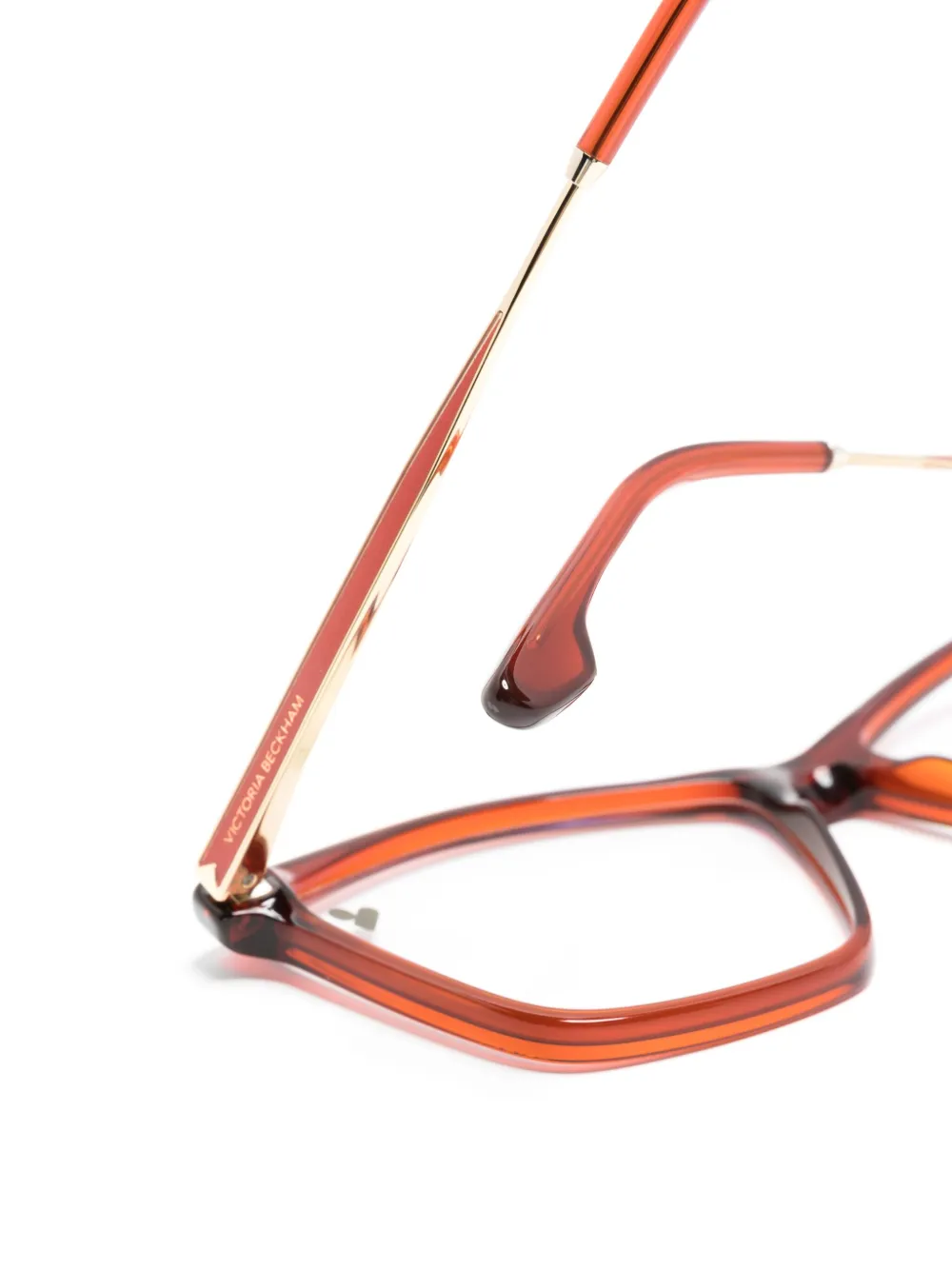 Victoria Beckham Eyewear Bril met kattenoog montuur Rood