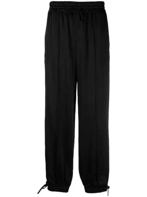 Jil Sander pantalones ajustados con cordones en la pretina