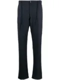 Canali drawstring-waist chinos - Blue