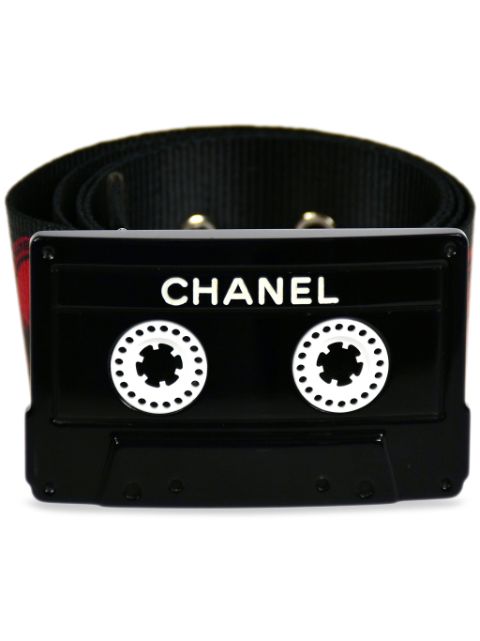 CHANEL 2004 Cassette Tape belt Women