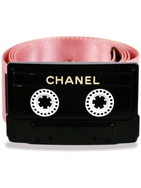CHANEL Pre-Owned 2004 Cassette Tape Belt - Farfetch