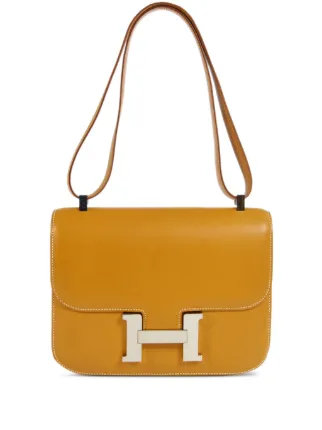 Hermes mustard bag hot sale