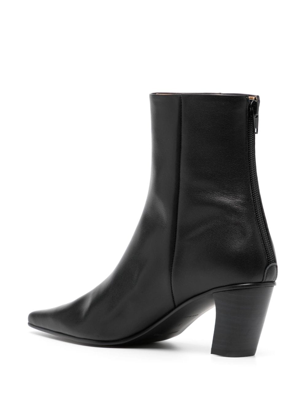 Shop Reike Nen Westy 63mm Leather Boots In Black