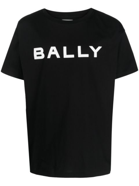 Bally T-Shirt aus Bio-Baumwolle mit Print