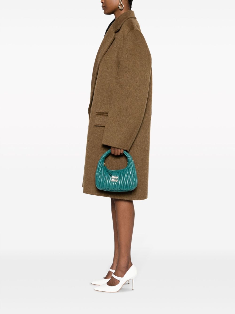 Miu Miu Wander Matelassé Shoulder Bag: Quilted Luxury w/ Playful