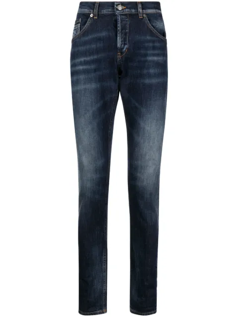 DONDUP jeans rectos con tiro medio