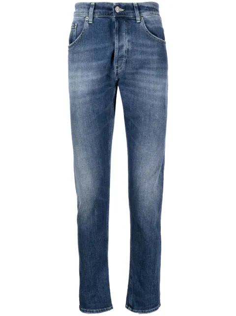 DONDUP mid-rise straight-leg jeans