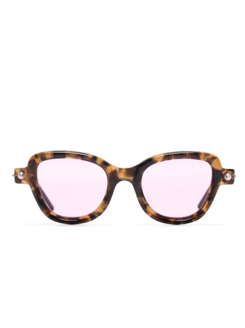 Kuboraum P5 tortoiseshell-effect cat-eye sunglasses
