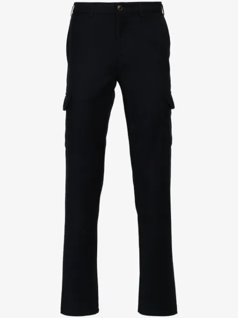 Canali wool cargo trousers