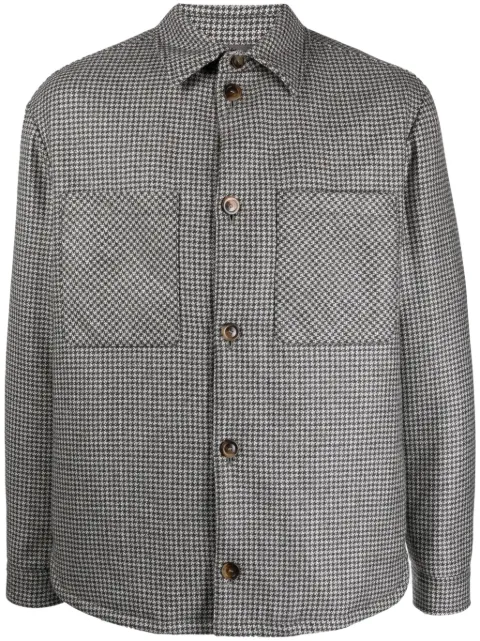 Canali Hemdjacke aus Tweed