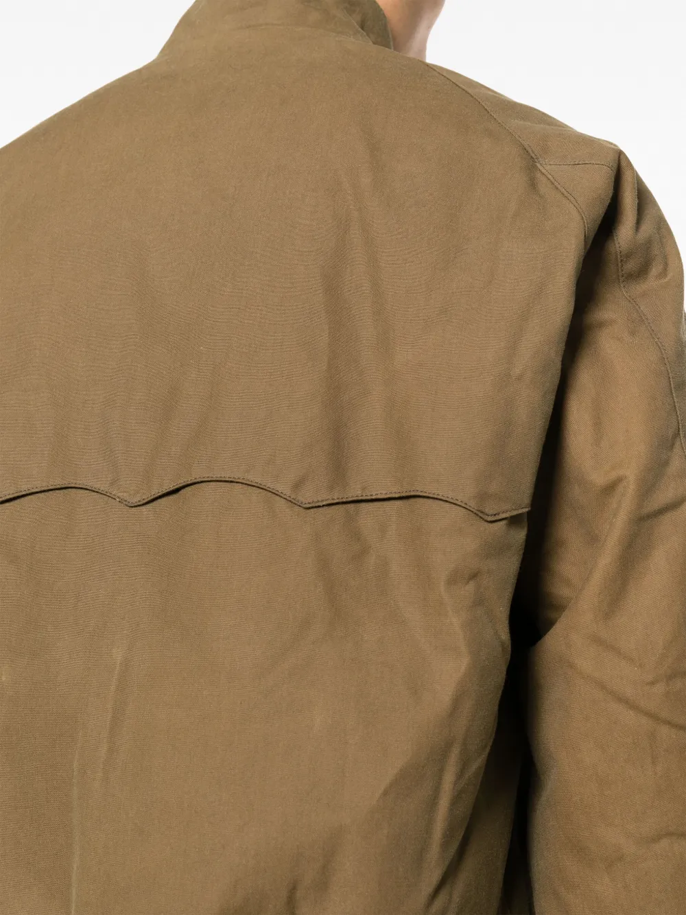 Baracuta Jack met hoge hals Beige