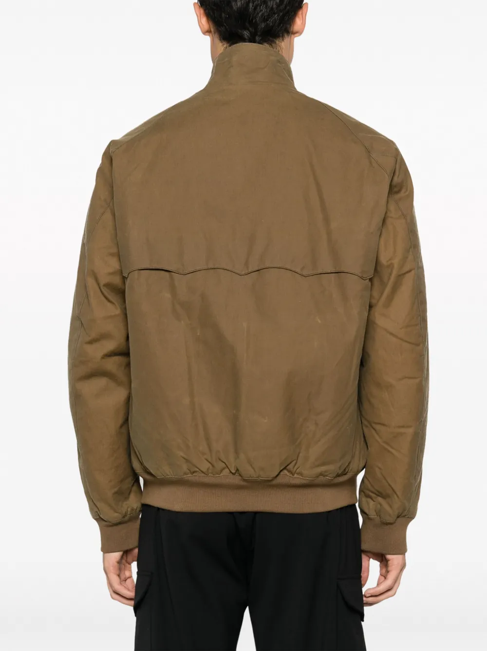 Baracuta Jack met hoge hals Beige