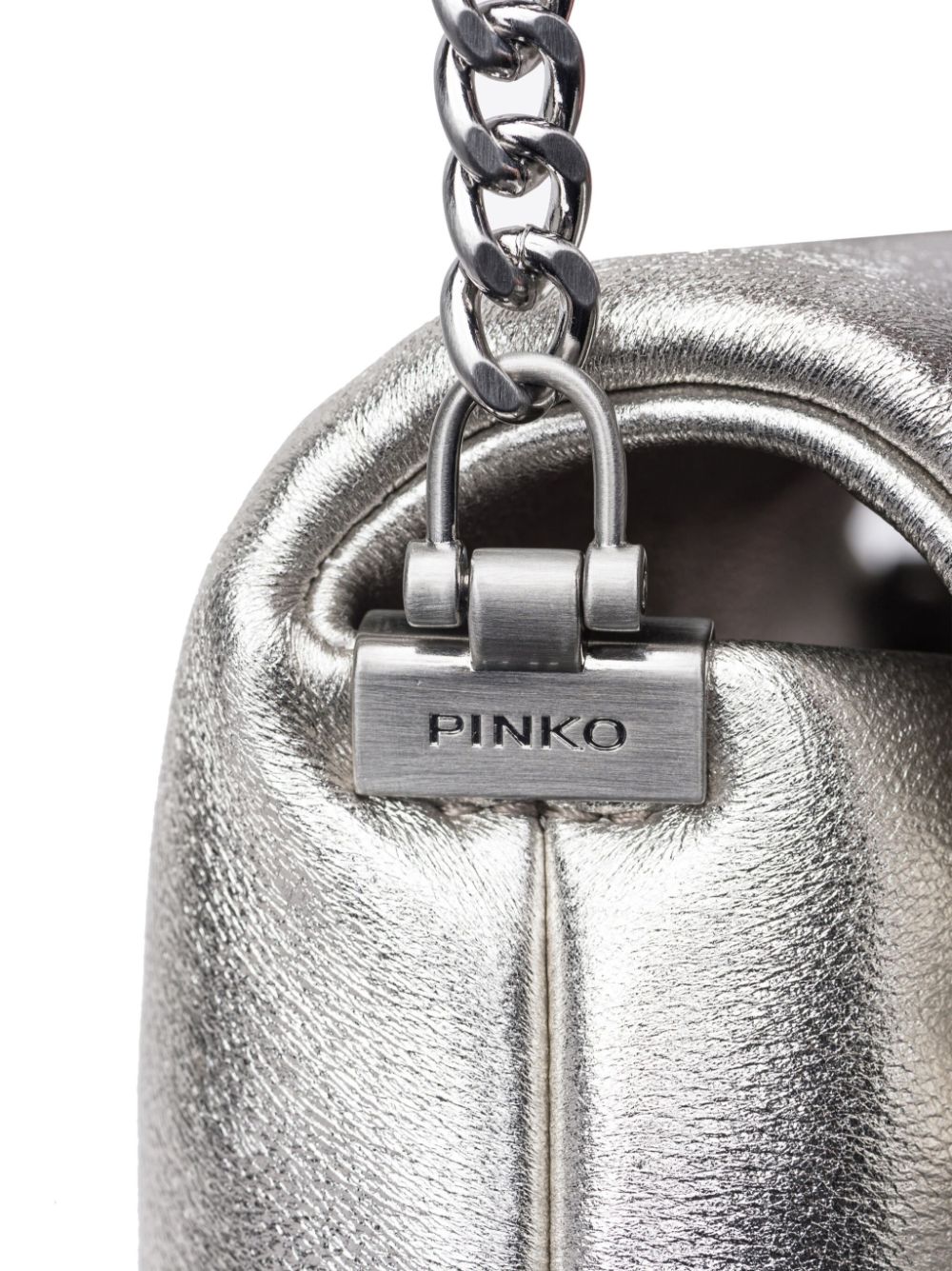 PINKO Love Birds Leather Shoulder Bag - Farfetch