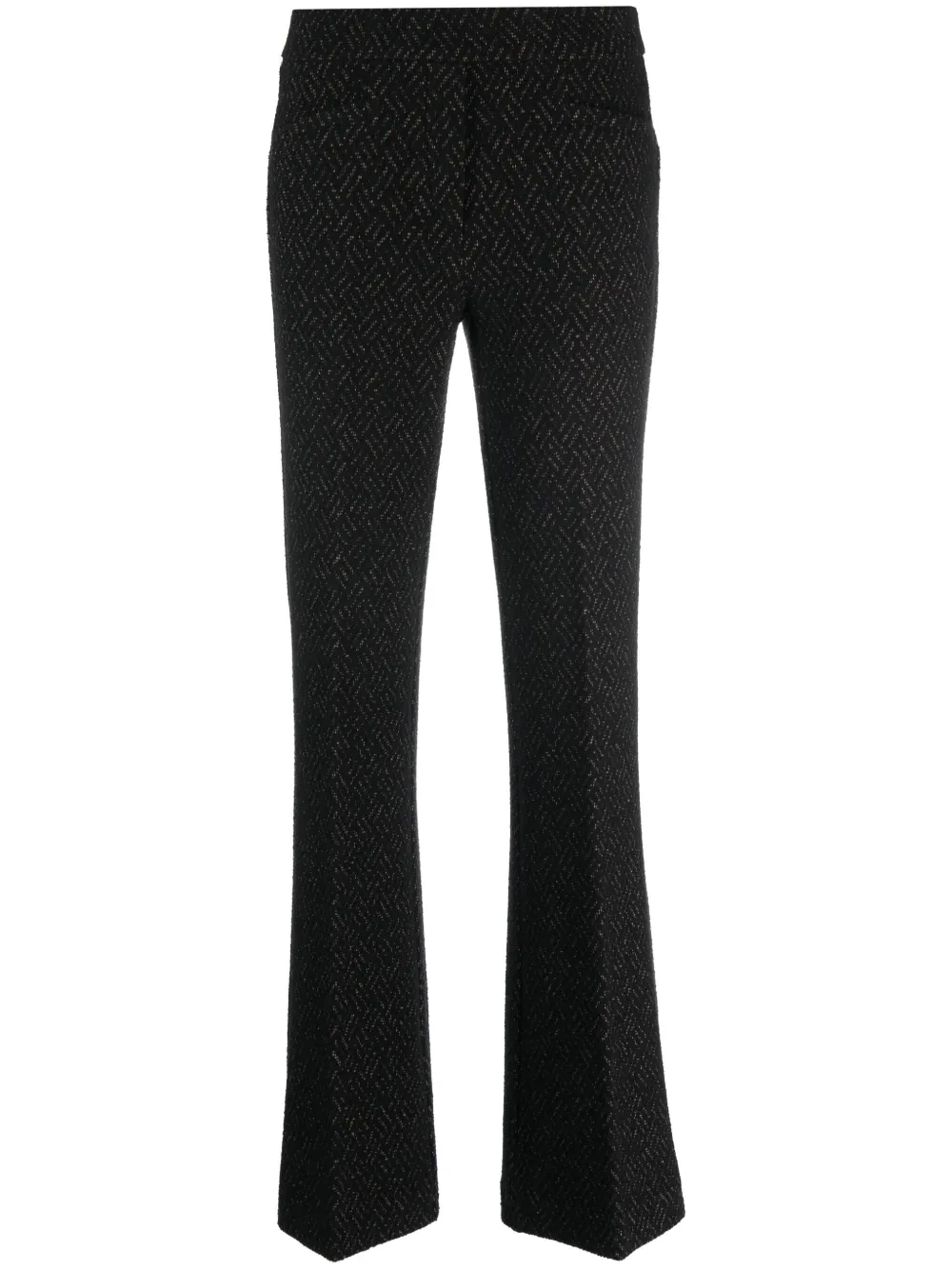 Luisa Cerano Bootcut broek Zwart