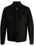 Harris Wharf London Western button-up shirt jacket - Black