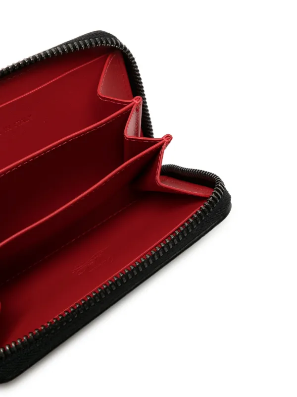 Christian Louboutin Panettone Leather Wallet | Black | FARFETCH