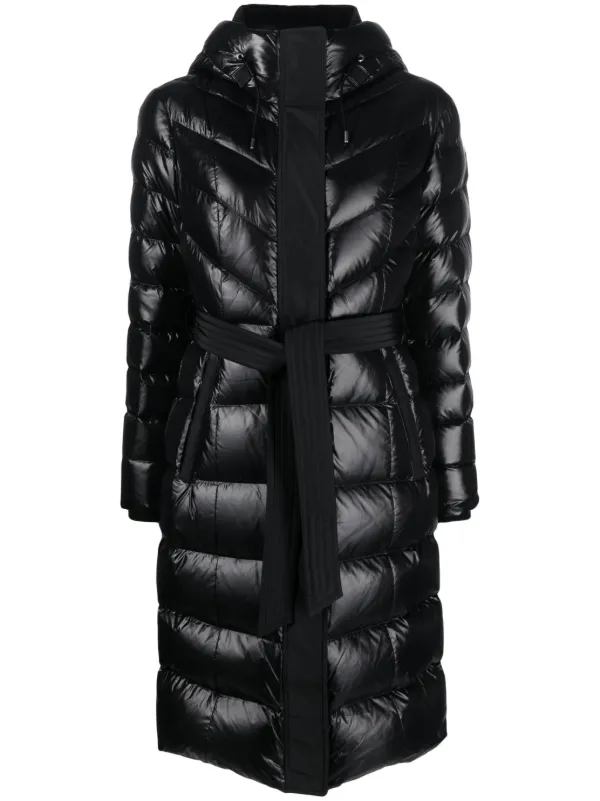 Mackage Coralia Padded Hooded Coat Black FARFETCH AZ