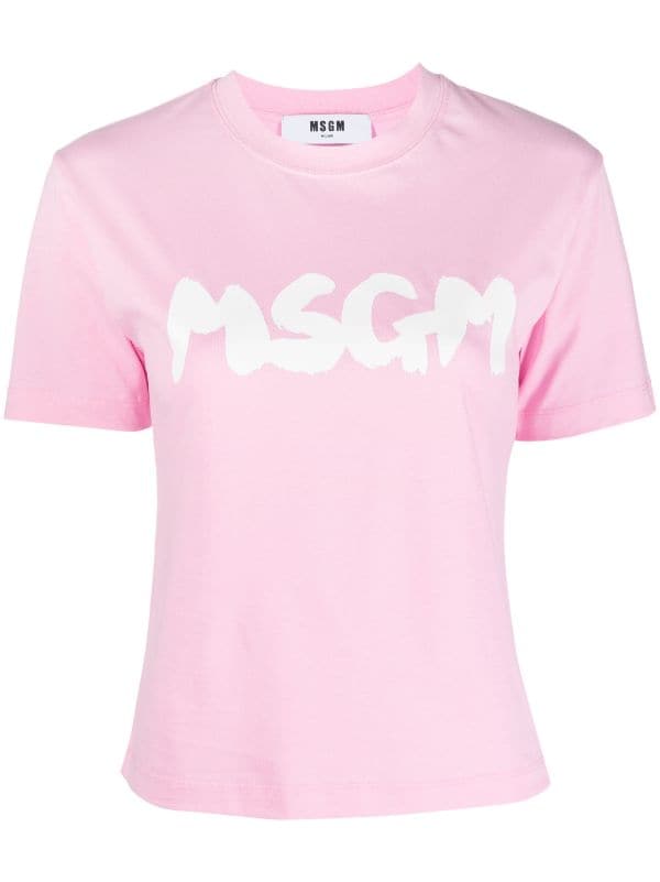 MSGM ロゴ Tシャツ - Farfetch