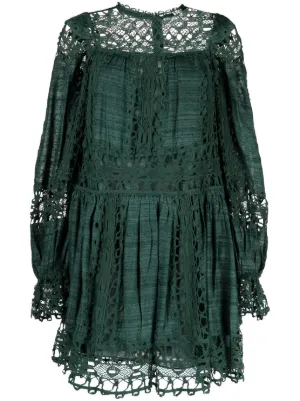 Zadig&Voltaire Rhodri wings-jacquard Dress | Blue | FARFETCH