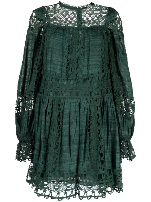 Robe en dentelle Lataà coupe courte - Ulla Johnson - Modalova