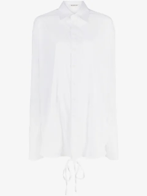 Peter Do drop-shoulder long-sleeve shirt