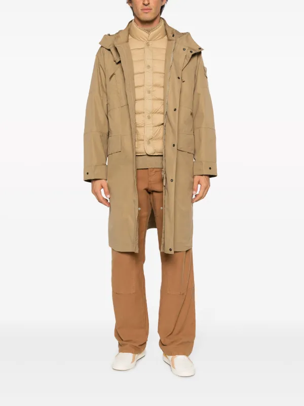 Stone Island Ghost Piece 0 Ventile パーカーコート - Farfetch