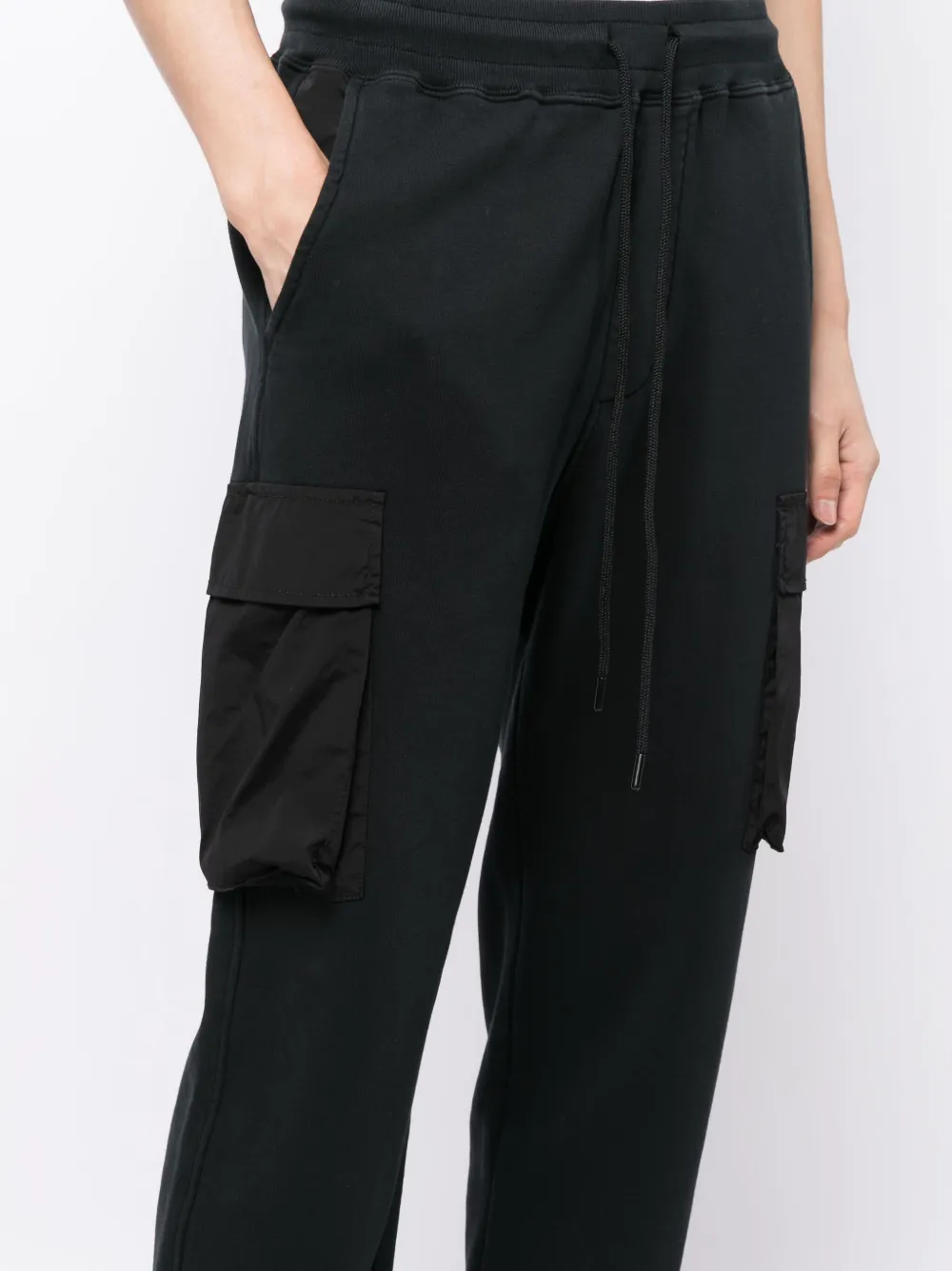 DONDUP Cargo trainingsbroek Zwart