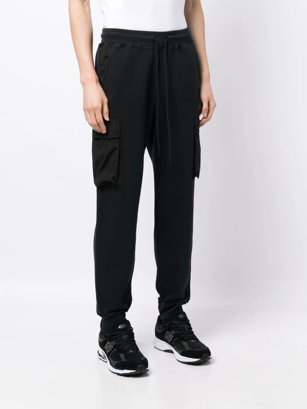 DONDUP Cargo trainingsbroek Zwart