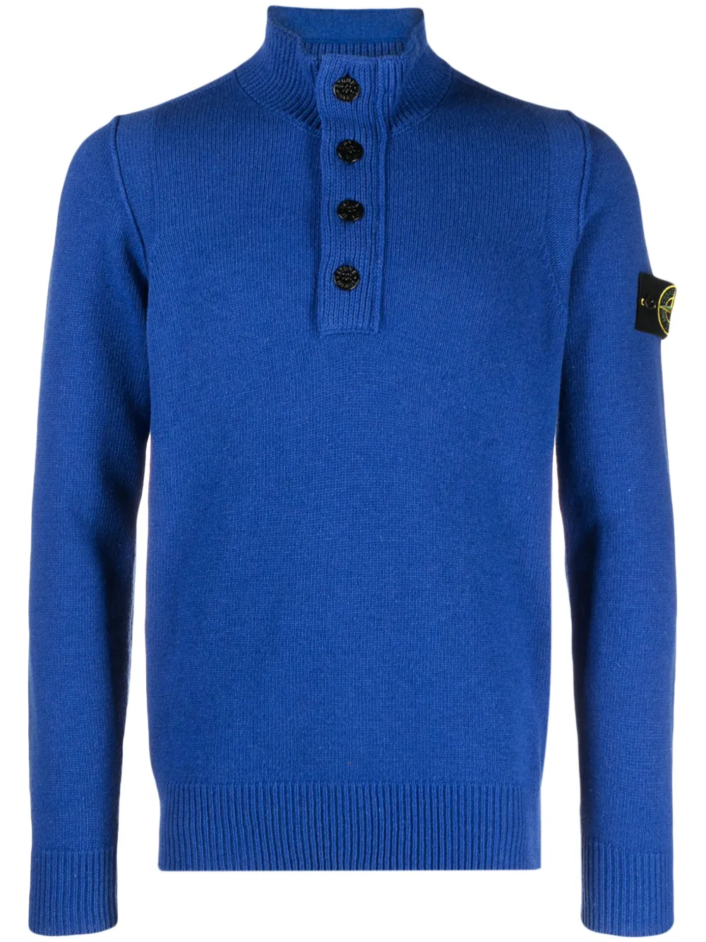 Stone Island Trui met Compass-motief Blauw