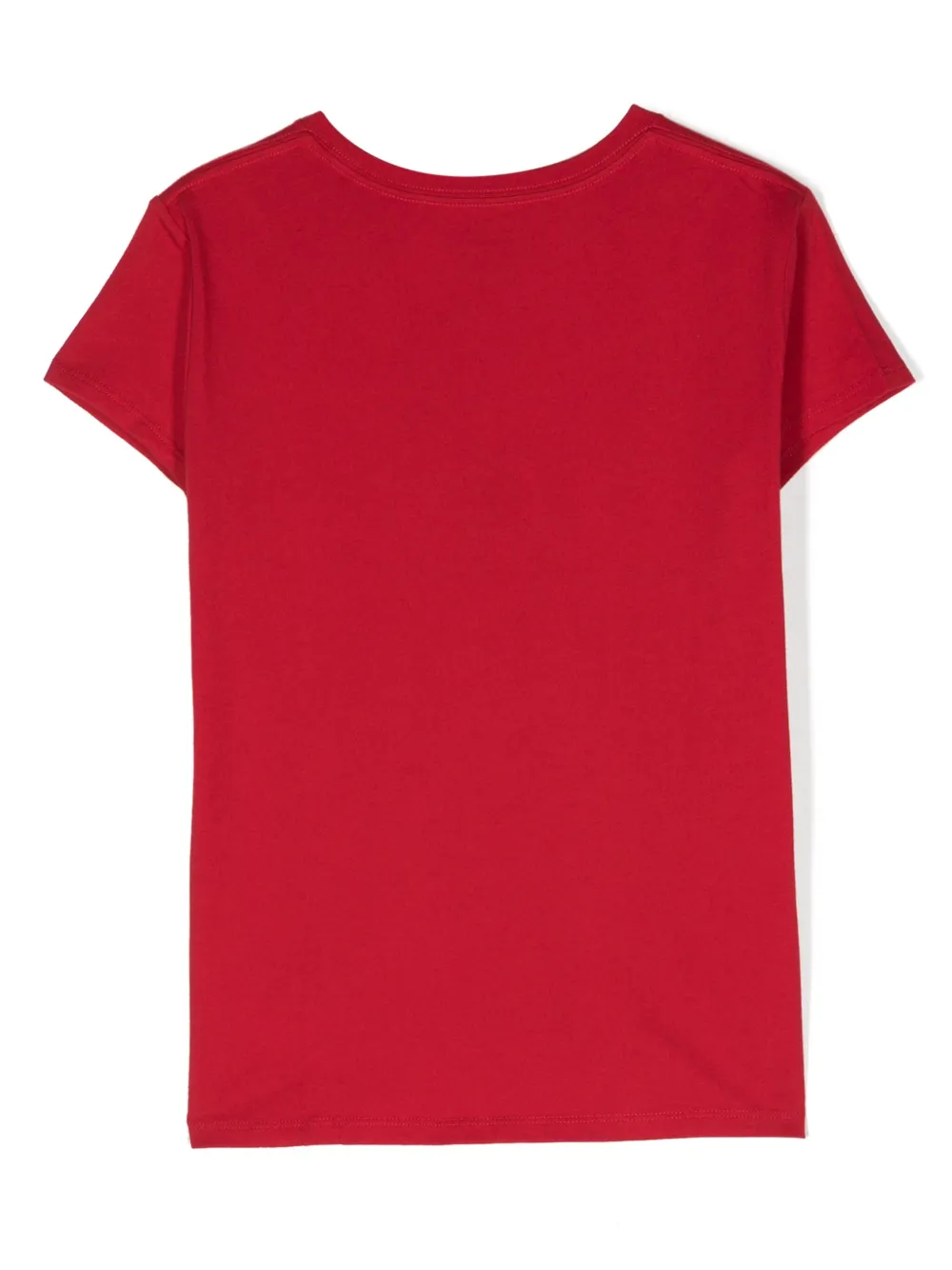 POLO RALPH LAUREN KIDS T-shirt met teddybeerprint Rood