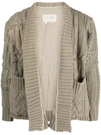 Greg Lauren Army Fisherman GL1 チャンキーニット カーディガン 