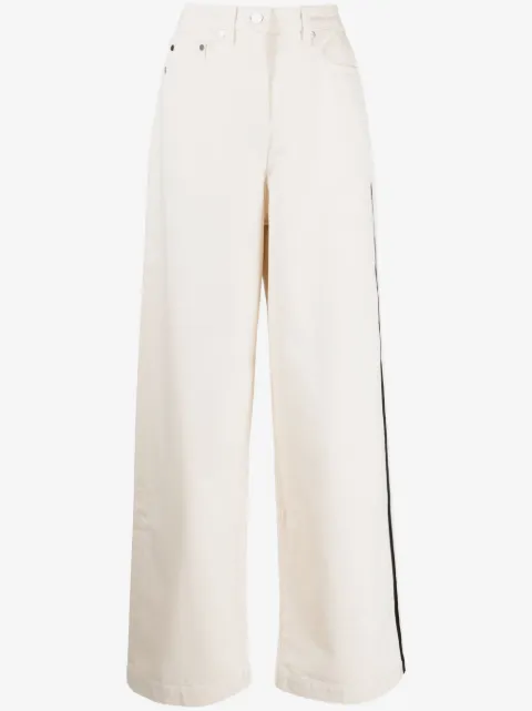 Peter Do high-rise wide-leg jeans