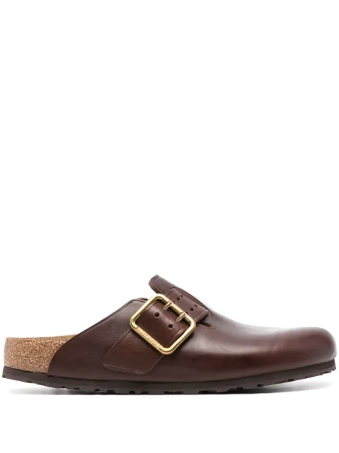 Birkenstock Boston Bold leather slides