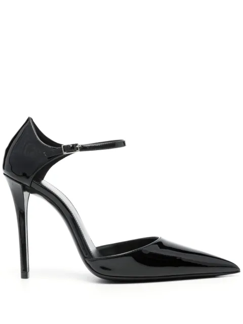Saint Laurent Avenue 110mm patent leather pumps
