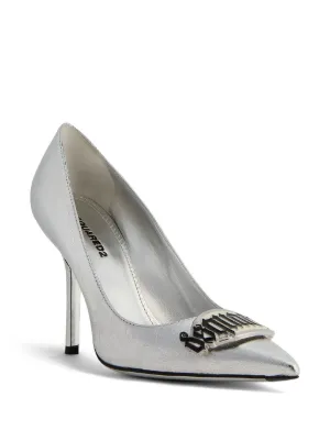 パンプス Dsquared2 Quilted Leather Pumps DSQUARED2 100mm Quilted Leather Pumps | Pink | FARFETCH CA
