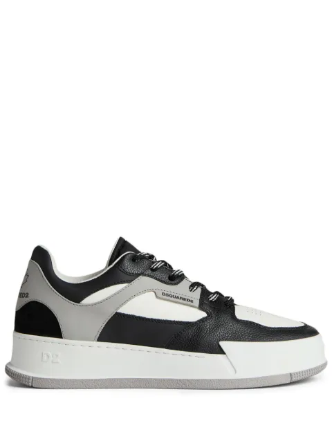 DSQUARED2 Bumper leather sneakers Men