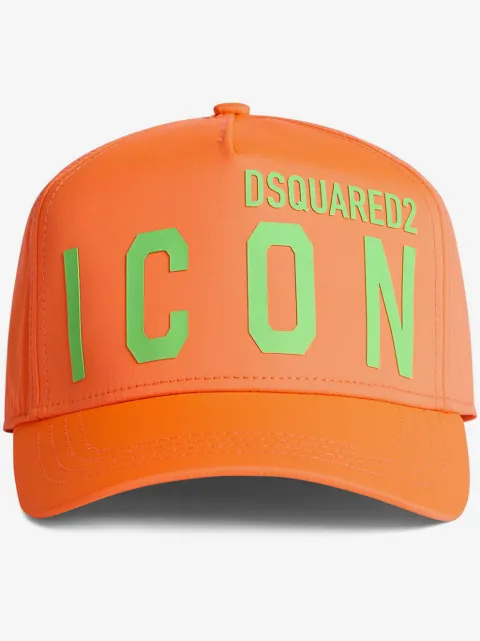 DSQUARED2 logo-print baseball cap