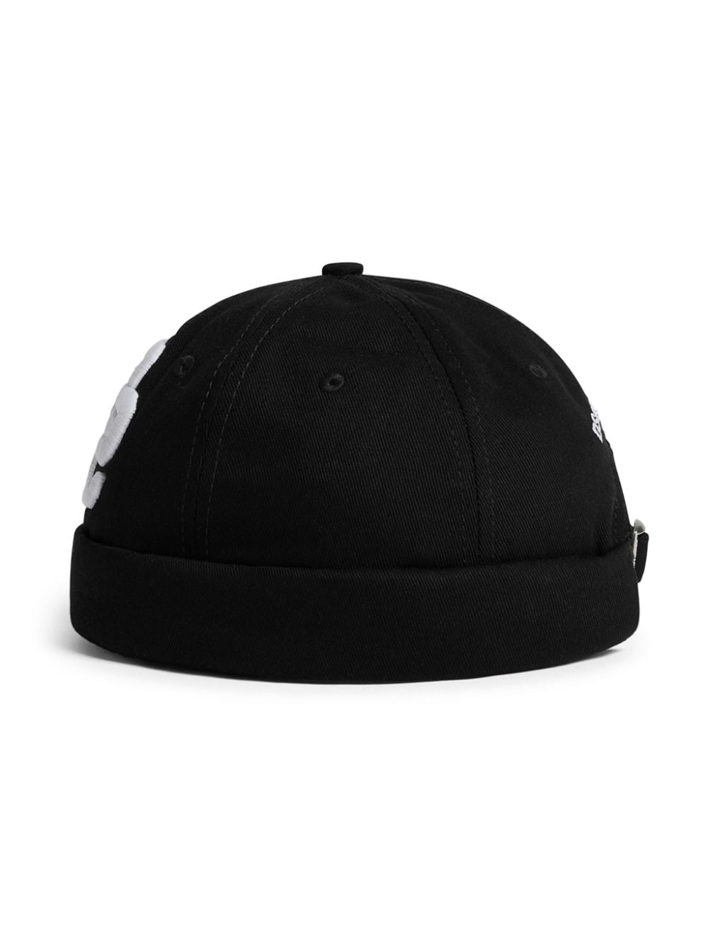 Shop Dsquared2 Ds Cotton Docker Cap In Black