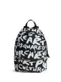 DSQUARED2 logo-print backpack - Black