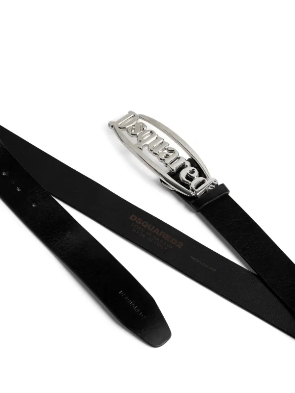 DSQUARED2 ブラックベルト DSQUARED2 Studded Belt | Black | FARFETCH