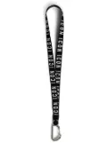 DSQUARED2 logo-appliqué keyring - Black