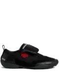 DSQUARED2 maple-leaf leather sneakers - Black