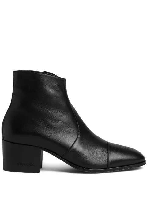 DSQUARED2 60mm leather ankle boots Men