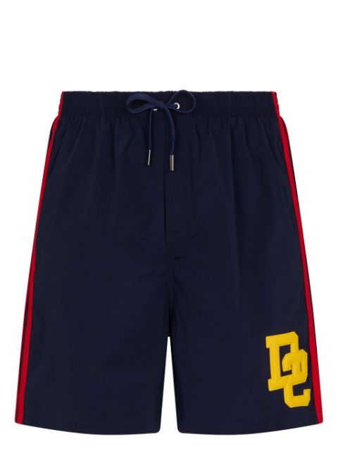 DSQUARED2 logo-applique swim shorts Men