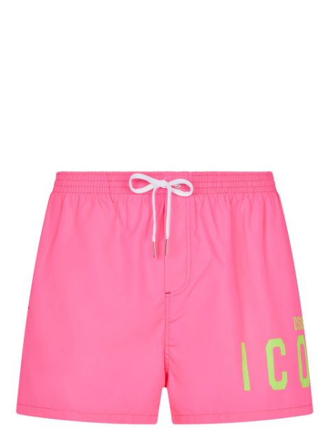 DSQUARED2 logo-print swim shorts Men