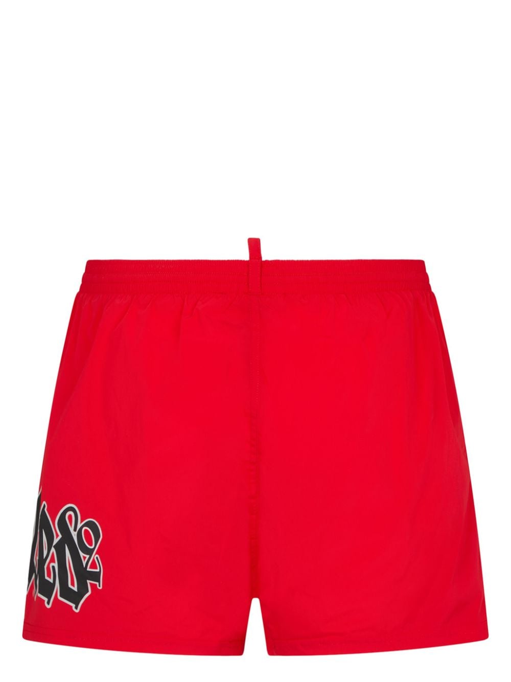 Shop Dsquared2 Logo-print Swim Shorts In Red
