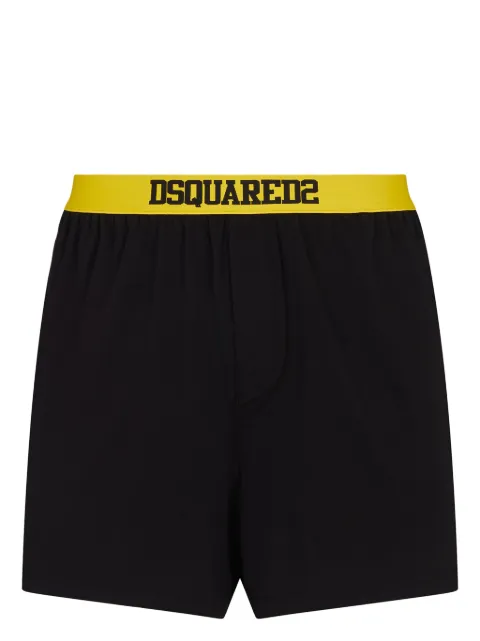 DSQUARED2 logo-print strap cotton-blend boxers