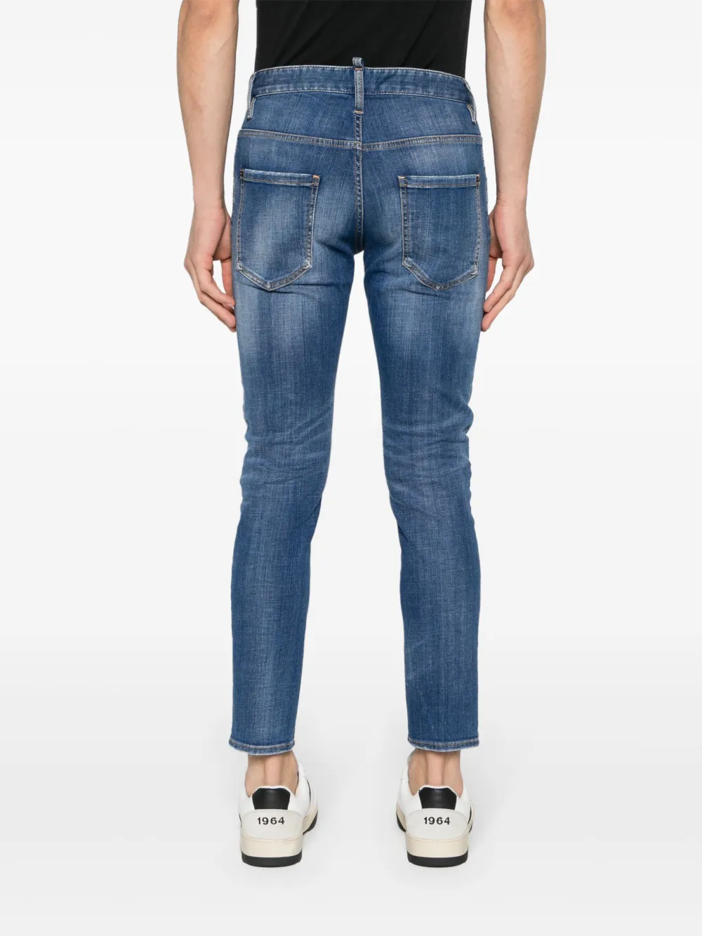 DSQUARED2 Slim-fit jeans Blauw